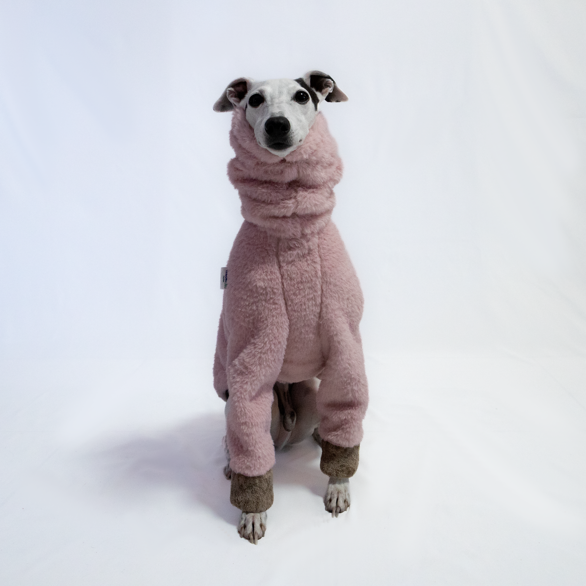 Italian Greyhound & Whippet Eskimo sherpa sweater, pink – dog clothing | Kis olasz agár & whippet Eskimo sherpa pulóver, rózsaszín – kutyaruha | Hound Theory